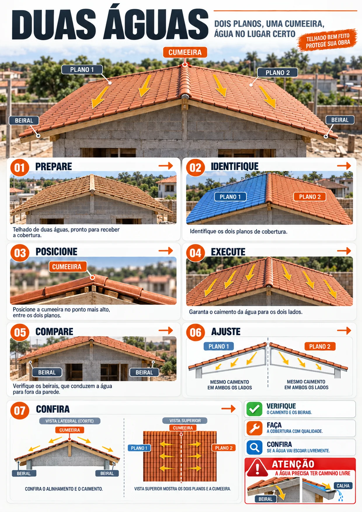 Amostra do esquema visual 2 — Duas águas