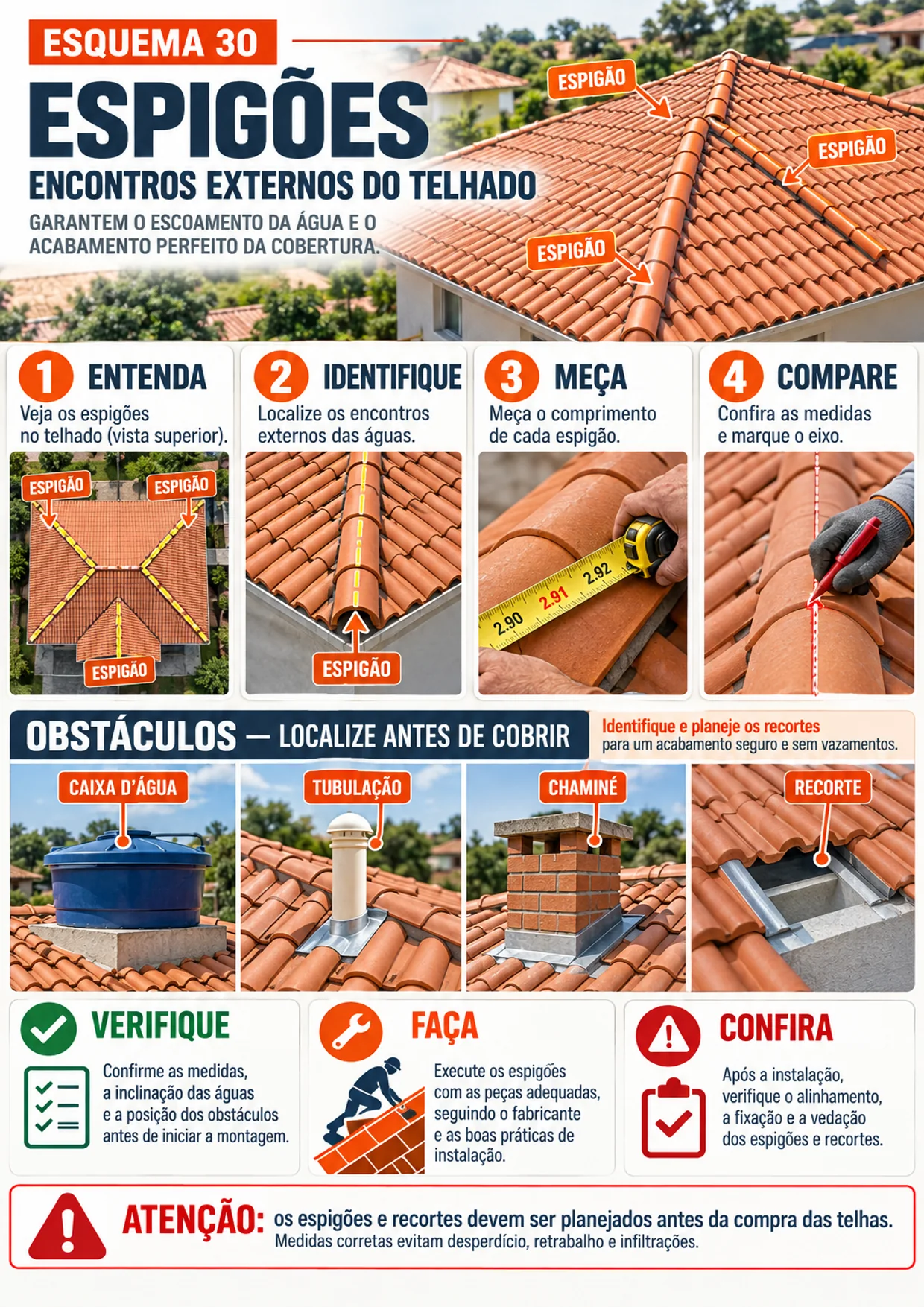 Amostra do esquema visual 8 — Espigões