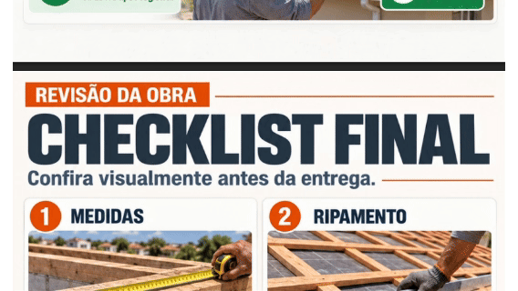 Conferência da cobertura